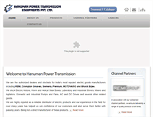 Tablet Screenshot of hanumanpower.com